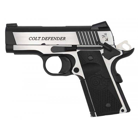 Colt Defender 9mm Luger 10rd Two-Tone G10 Grips ZO7082CE 151550026591-img-1