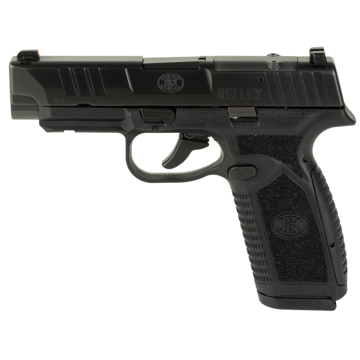 FN 66101759Micro-Compact Frame 9mm Luger 18+1 3.80” Black Target Crown-img-1