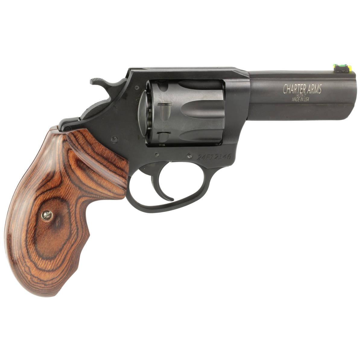 Charter Arms 63270 Professional 32 H&R Mag, 7 Shot 3” Black Nitride...-img-1