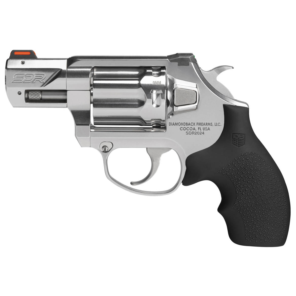 Diamondback DB0700P701 SDR Small 9mm Luger +P 6 Shot 2” Polished...-img-1