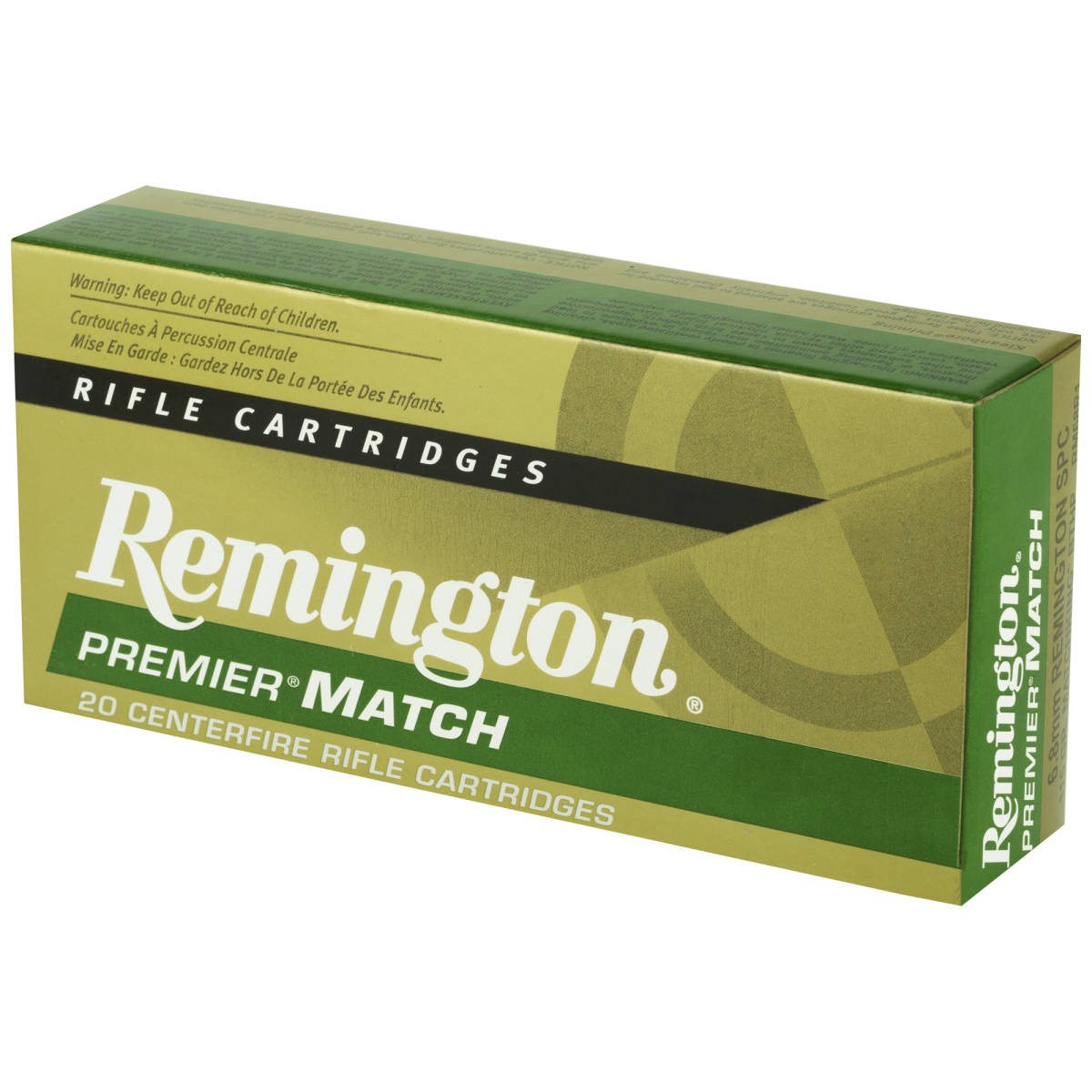 Remington Ammunition 27676 Premier Match 6.8mmRemSPC 115gr Sierra...-img-3