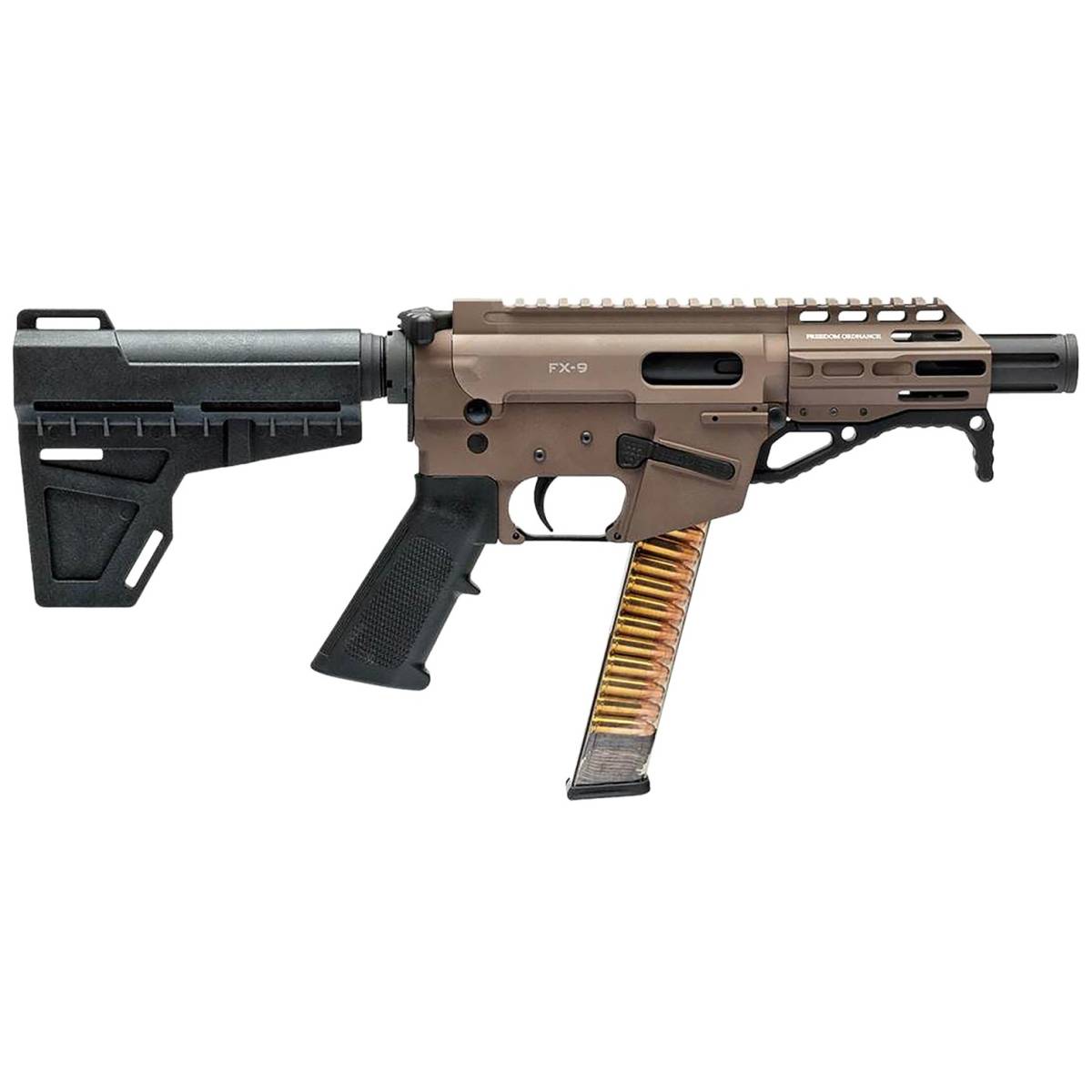 FREEDOM ORDNANCE FX9P4-FDE FX9P 9mm Luger 31+1 4” Flat Dark Earth-img-1