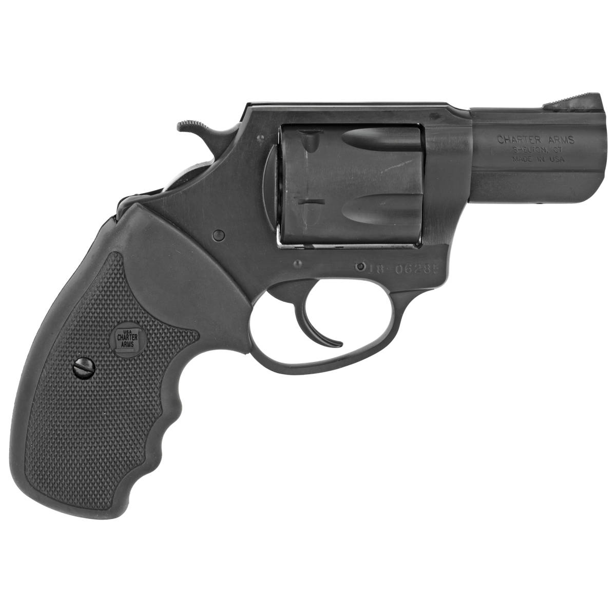 Charter Arms 13520 Mag Pug Large 357 Mag, 5 Shot 2.20” Black Ported...-img-4
