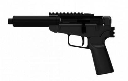 Dark Mountain Arms SA103 Stowaway 5.7x28 Pistol 1/2x28 Threaded Barrel-img-1