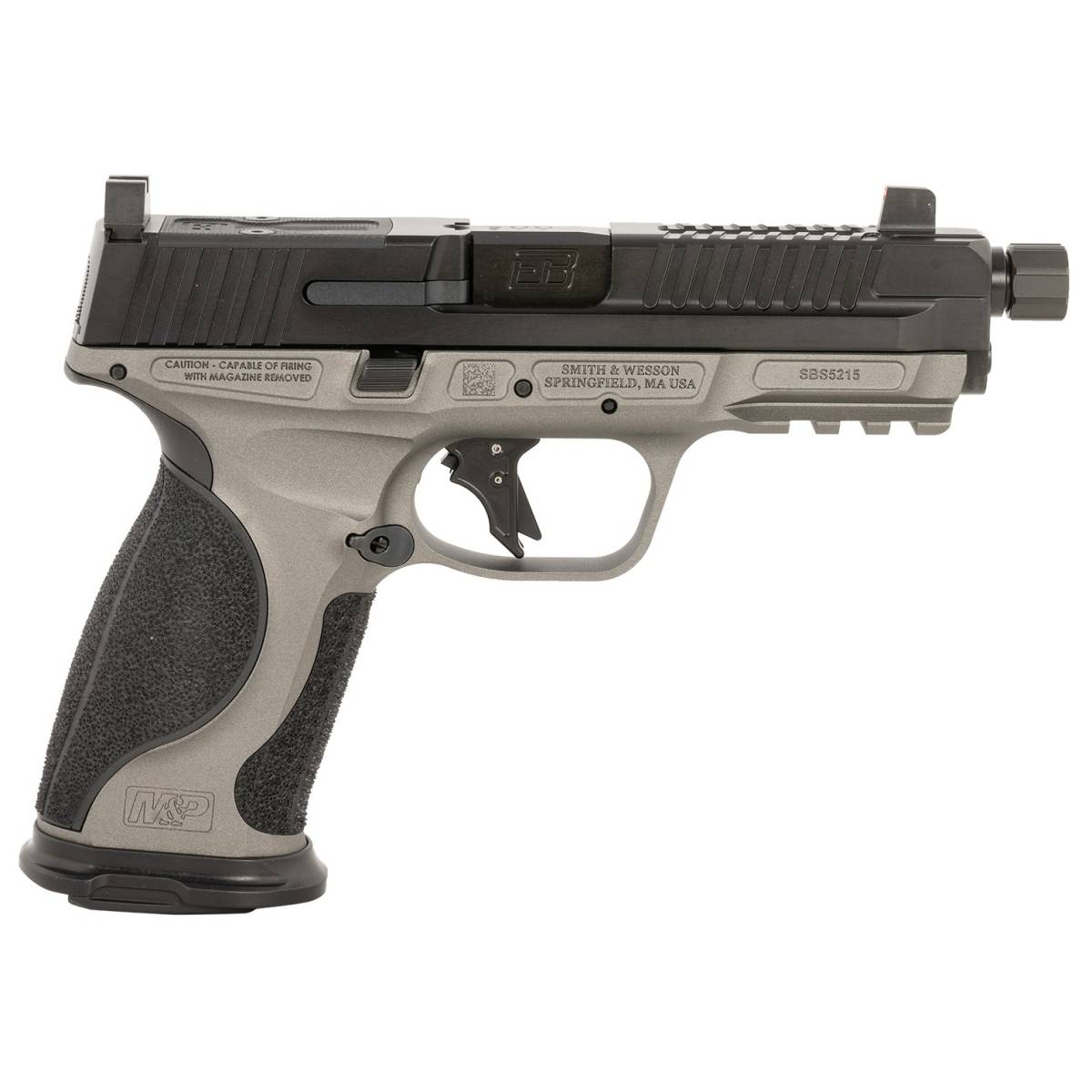 Ed Brown MPFTACT Fueled M&P Tactical 9mm Luger 19+1 4.75” Black...-img-1
