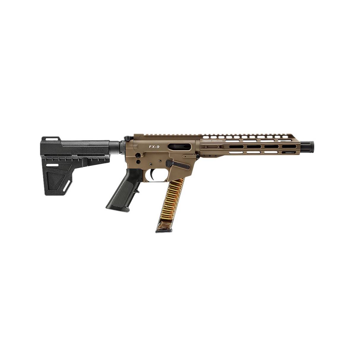 FREEDOM ORDNANCE FX9P10-FDE FX9P 9mm Luger 31+1 10” Flat Dark Earth-img-1
