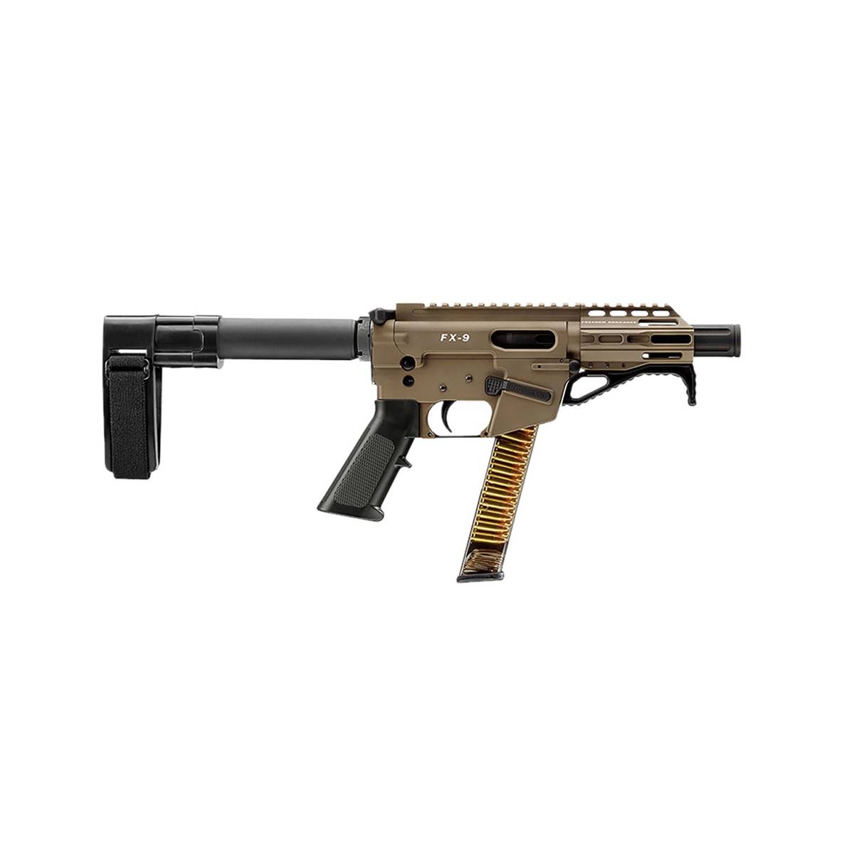 FREEDOM ORDNANCE FX9P4SBM-FDE FX9P 9mm Luger 4” Flat Dark Earth-img-1
