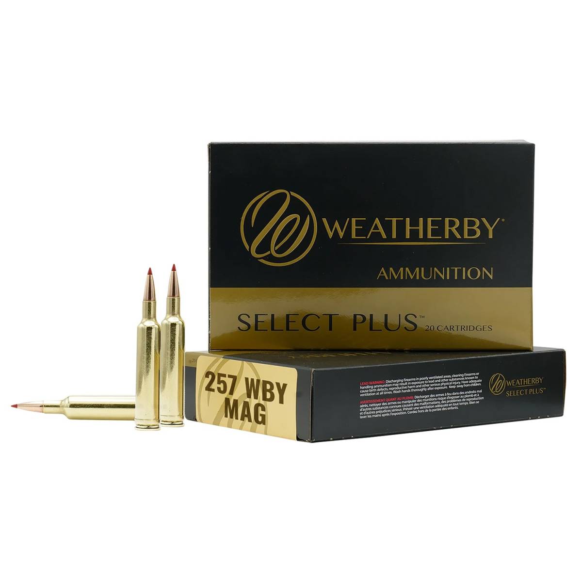 Weatherby F257100SCO Select Plus 257Wthby Mag 100gr Swift Scirocco 20...-img-1