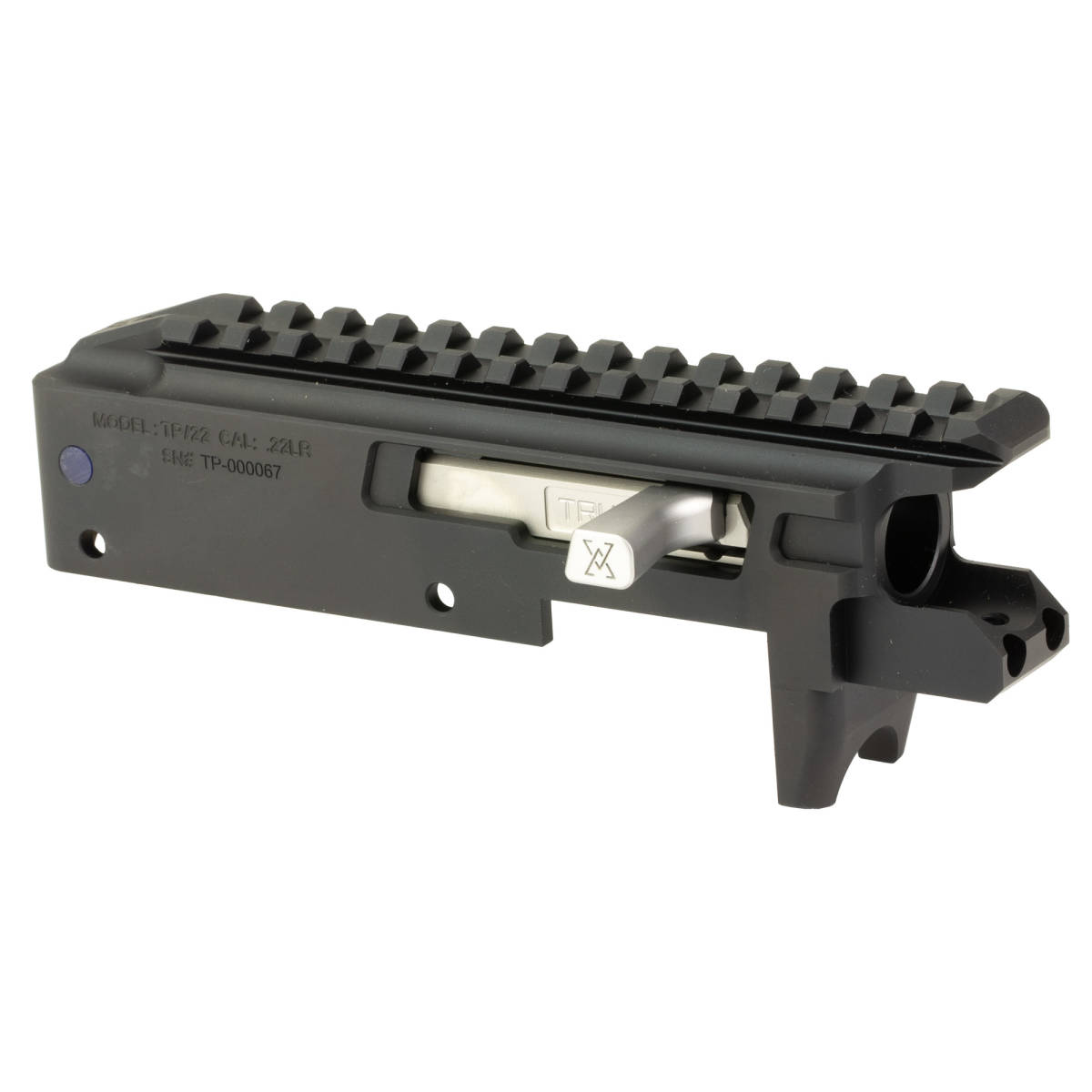 True Precision Inc TP1022CMPRCBLSS TP/22 Receiver Set Aluminum Black...-img-1