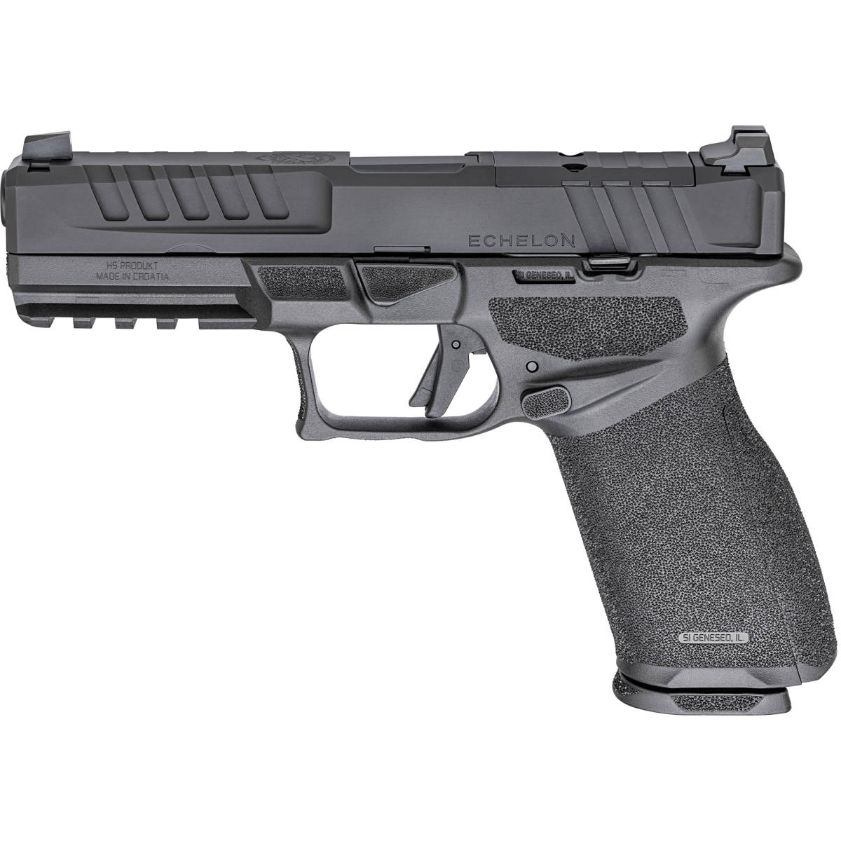 Springfield Armory Echelon 9mm Luger 10+1 4.50” Black Melonite Steel...-img-0