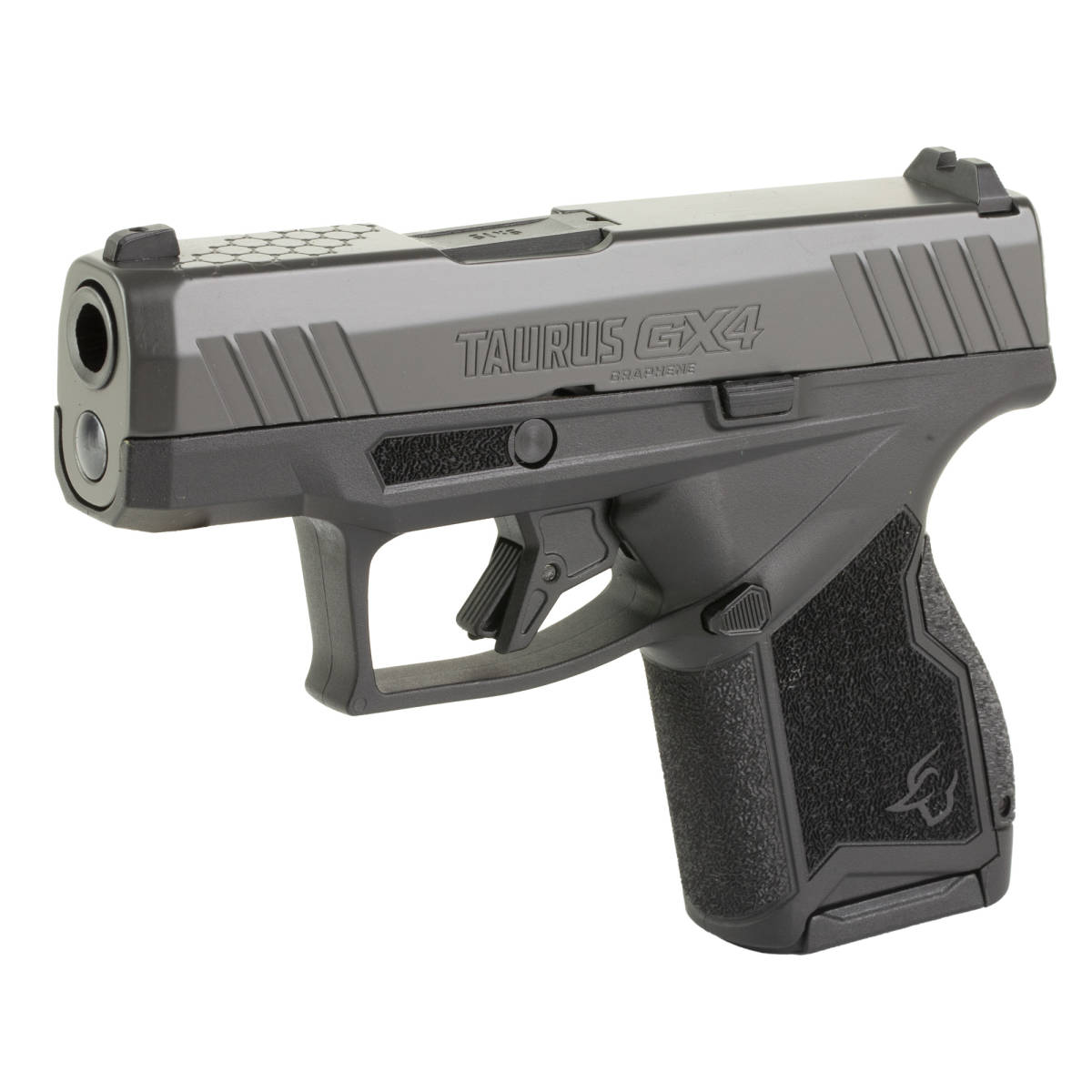 Taurus 1GX4M93GR10 GX4 Micro-Compact 9mm Luger 10+1 3.06” Black Steel...-img-3