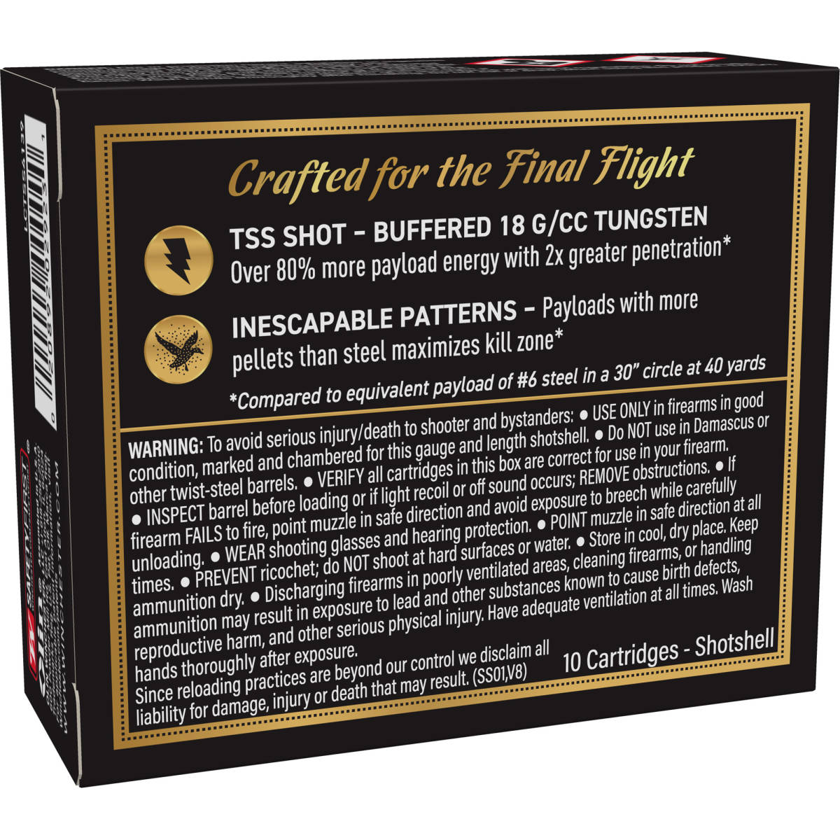 Winchester Ammo LCTSS4139 Last Call 410Gauge 3” 1/2oz Tungsten 9Shot...-img-2