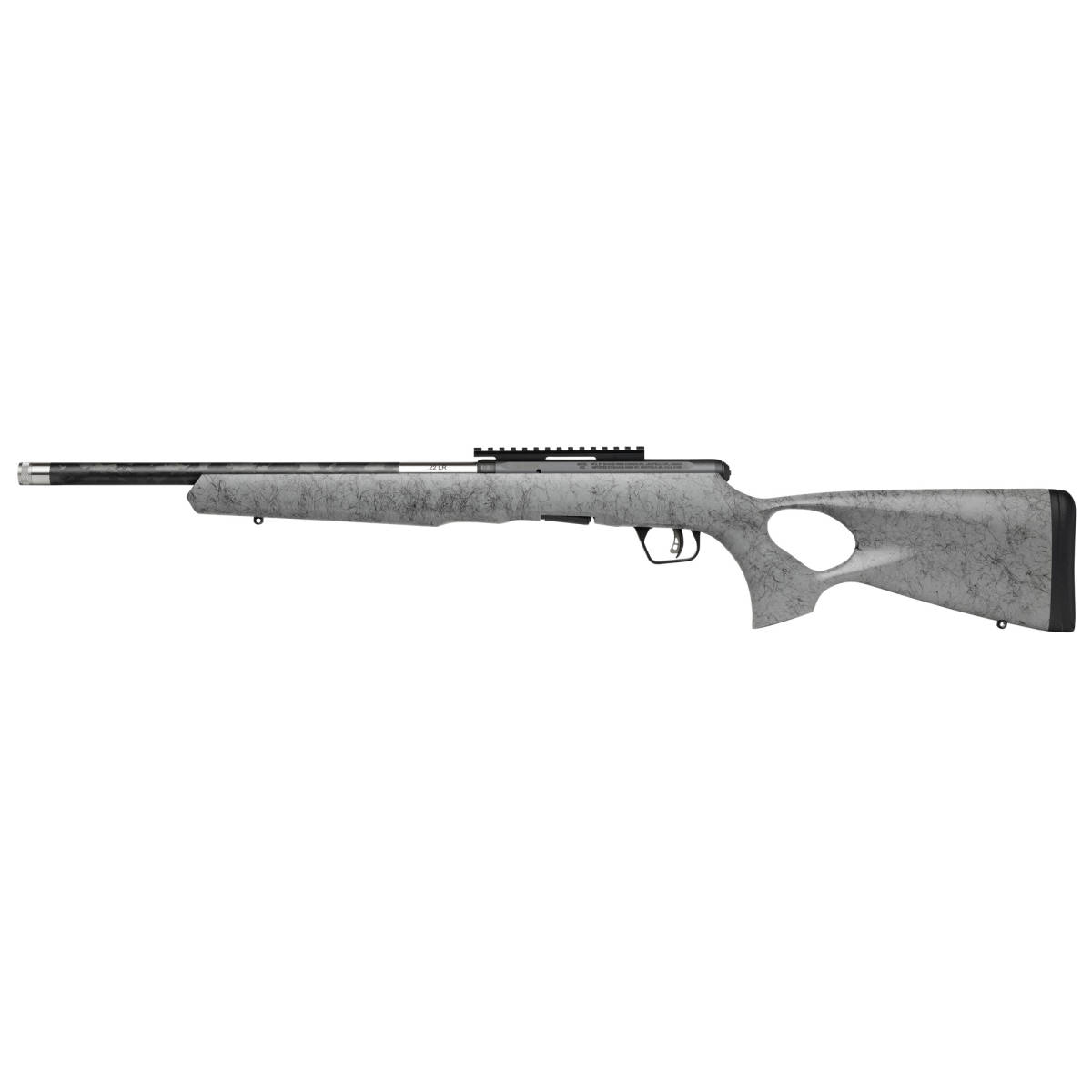 Savage Arms 47253 A Series TimberLite 22LR 10+1 18” Black Threaded...-img-0
