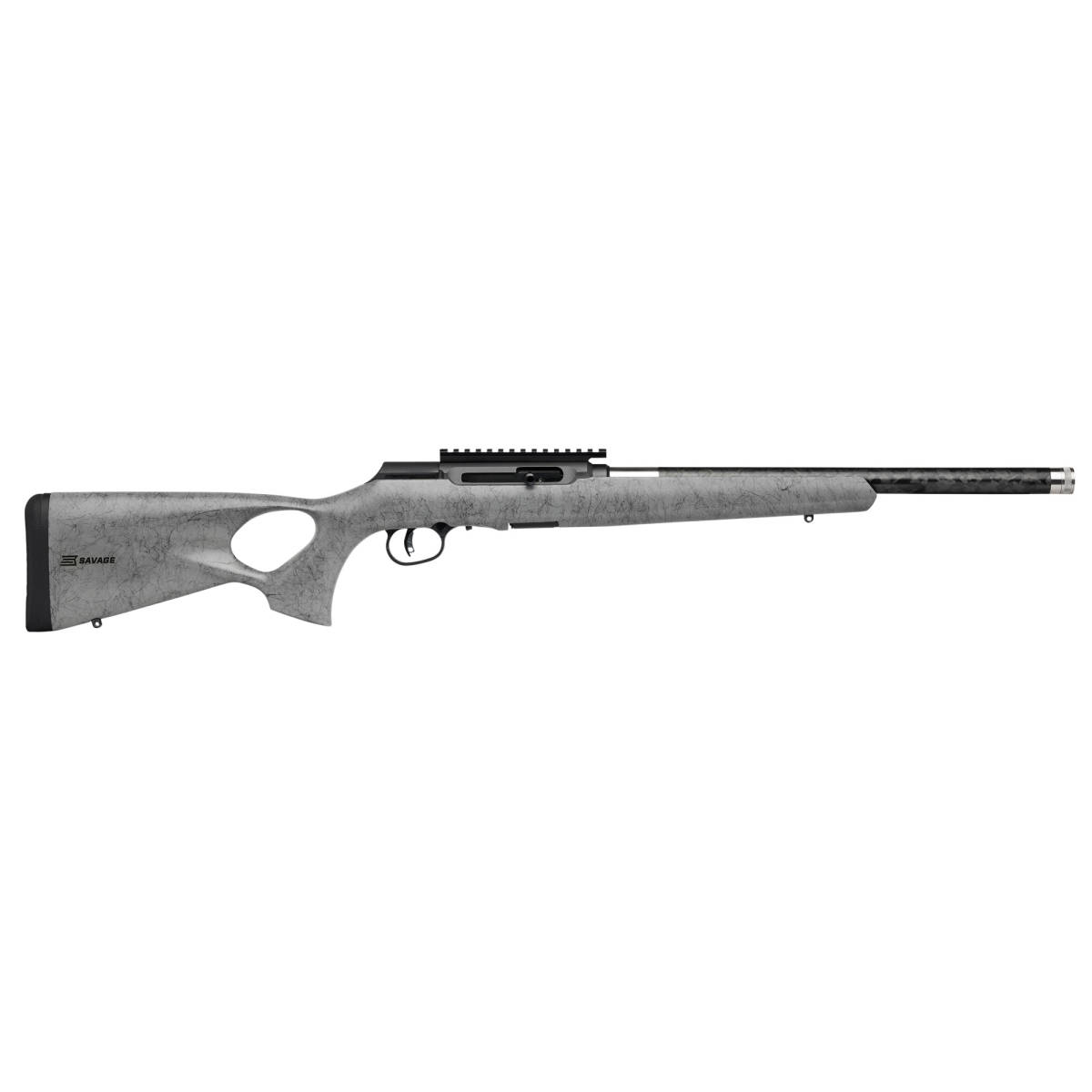 Savage Arms 47253 A Series TimberLite 22LR 10+1 18” Black Threaded...-img-1