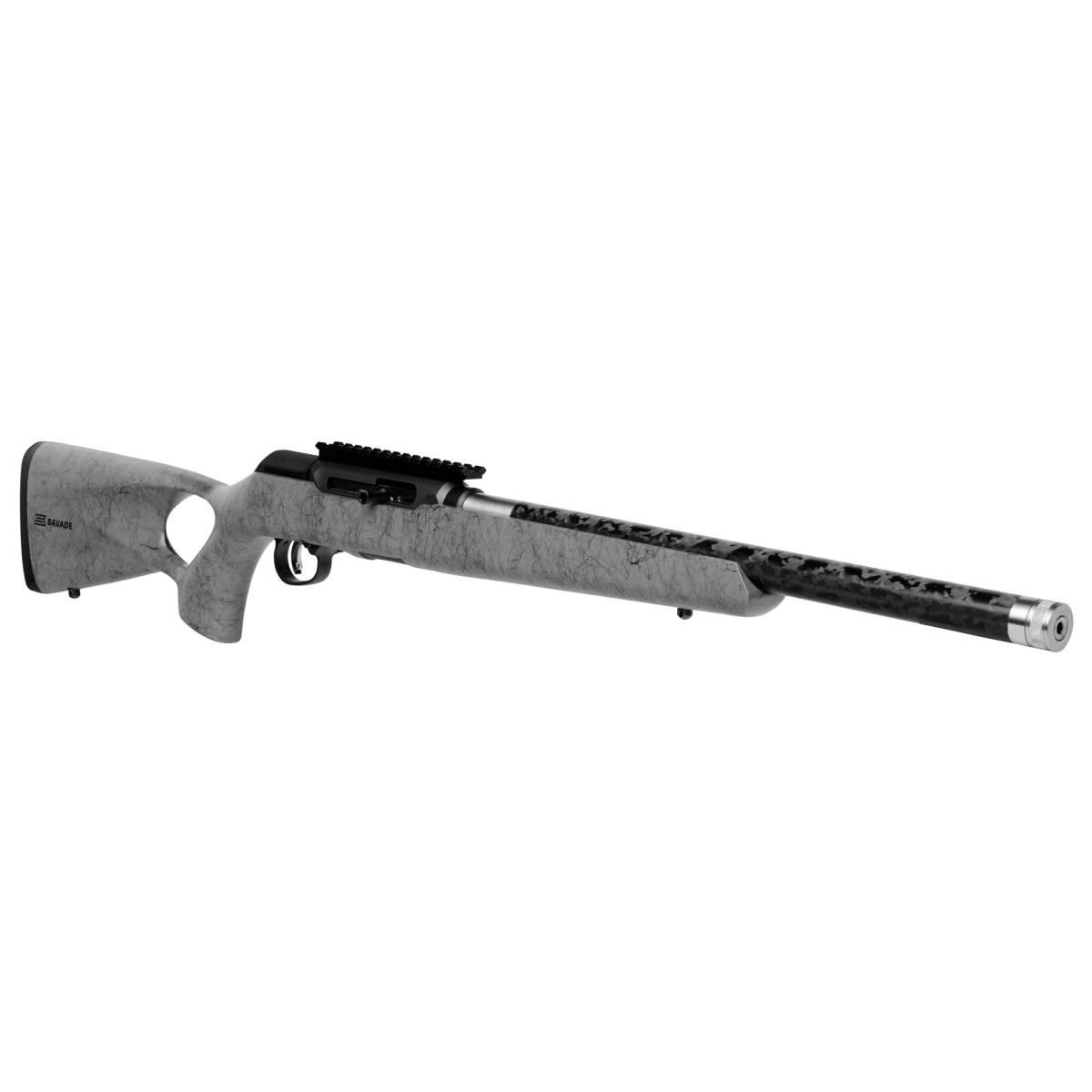 Savage Arms 47253 A Series TimberLite 22LR 10+1 18” Black Threaded...-img-2