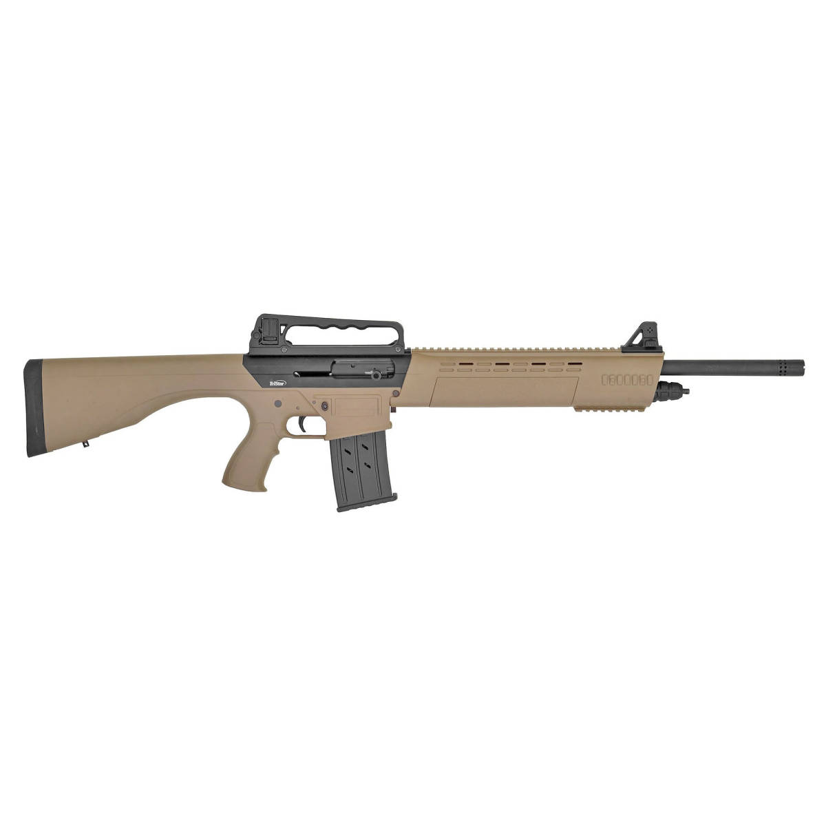 TriStar 25130 KRX Tactical 12 Gauge 3” 20” 5+1 Black Rec/Barrel Flat-img-0