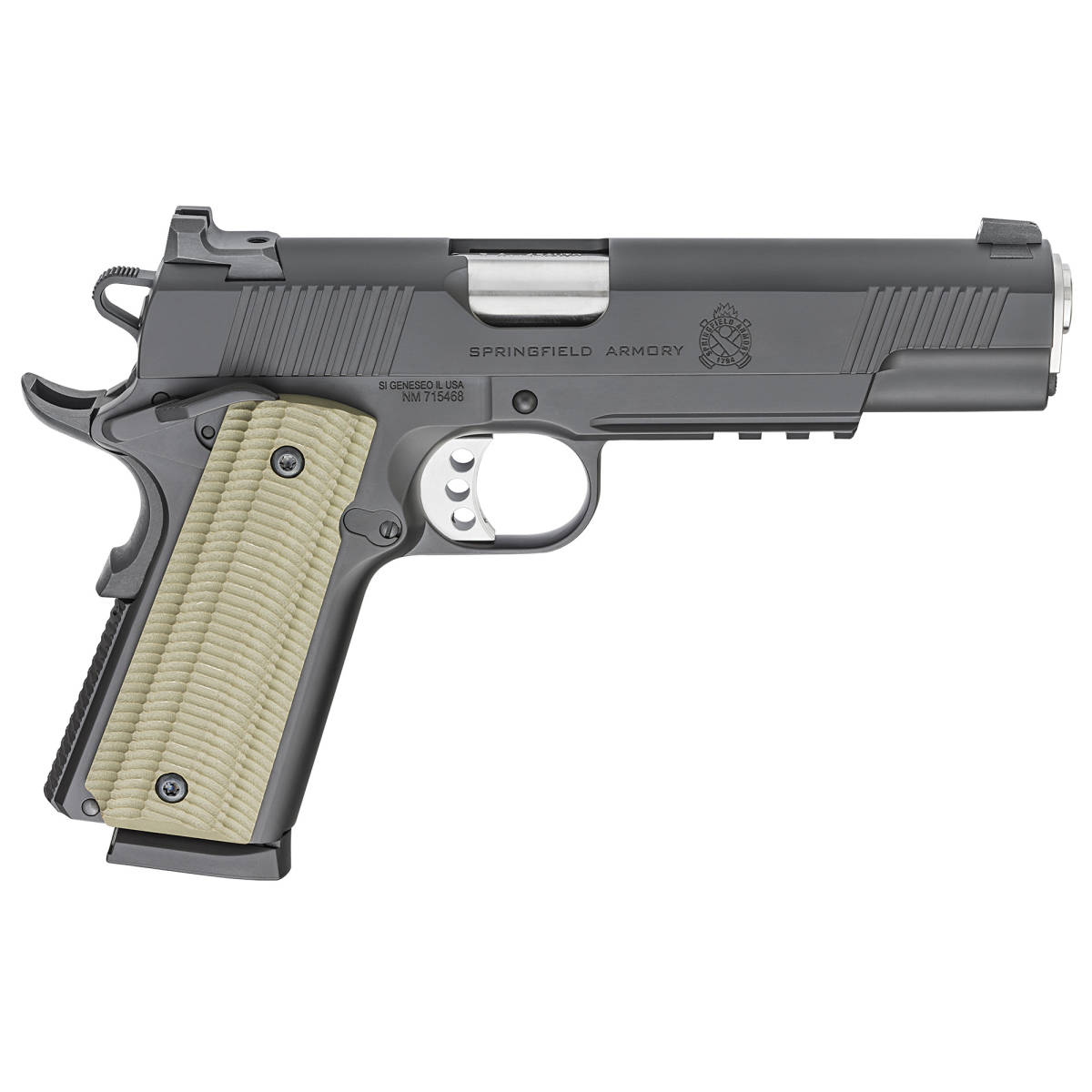 Springfield Armory 1911 Operator Pistol 45 ACP 5" Cerakote/Black AOS NEW-img-2