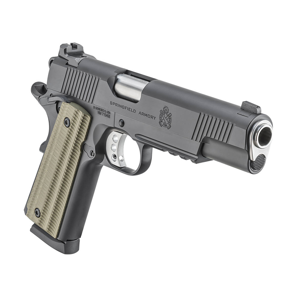 Springfield Armory 1911 Operator Pistol 45 ACP 5" Cerakote/Black AOS NEW-img-3