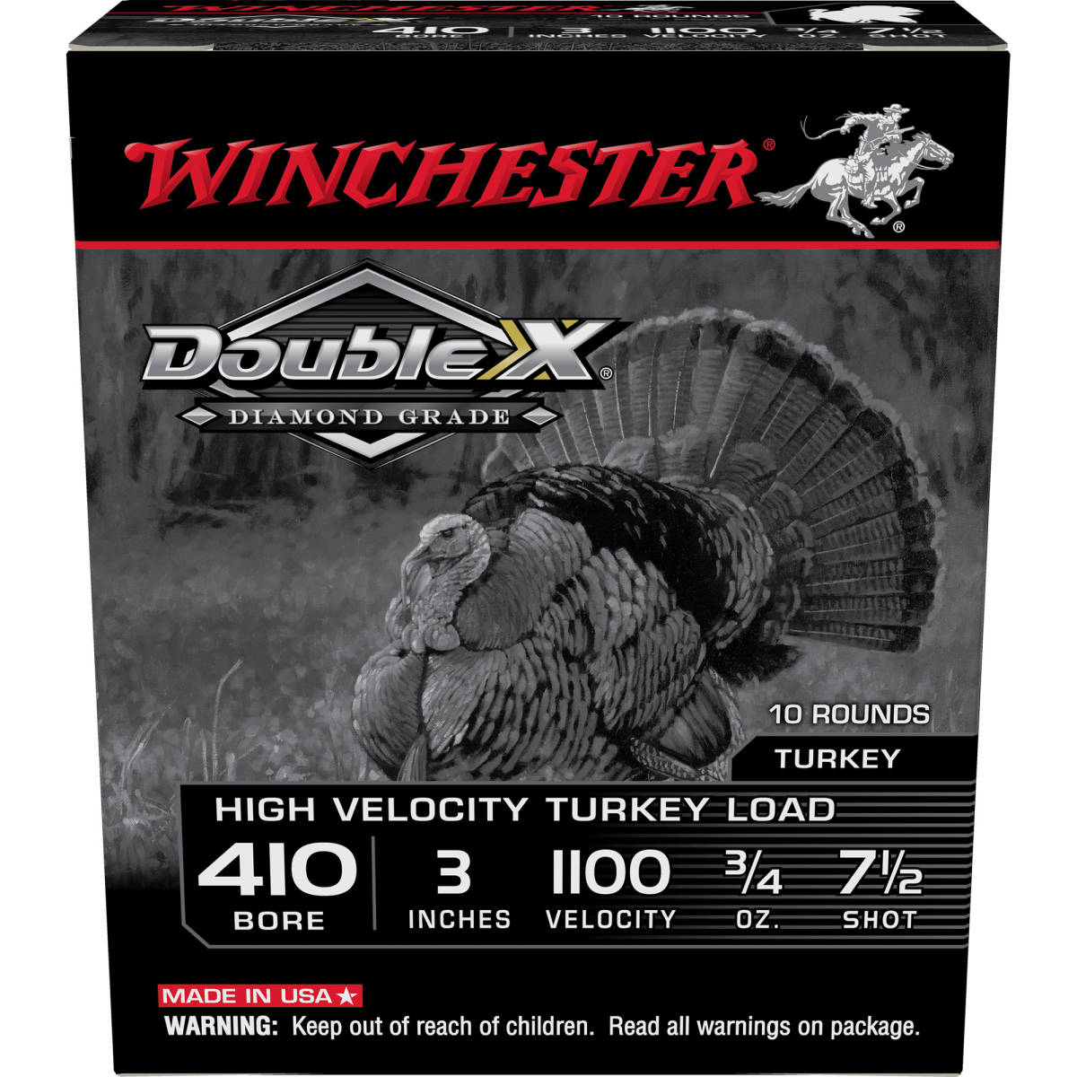 Winchester Ammo STH4137 Double X Diamond Grade 410Gauge 3” 3/4oz...-img-1