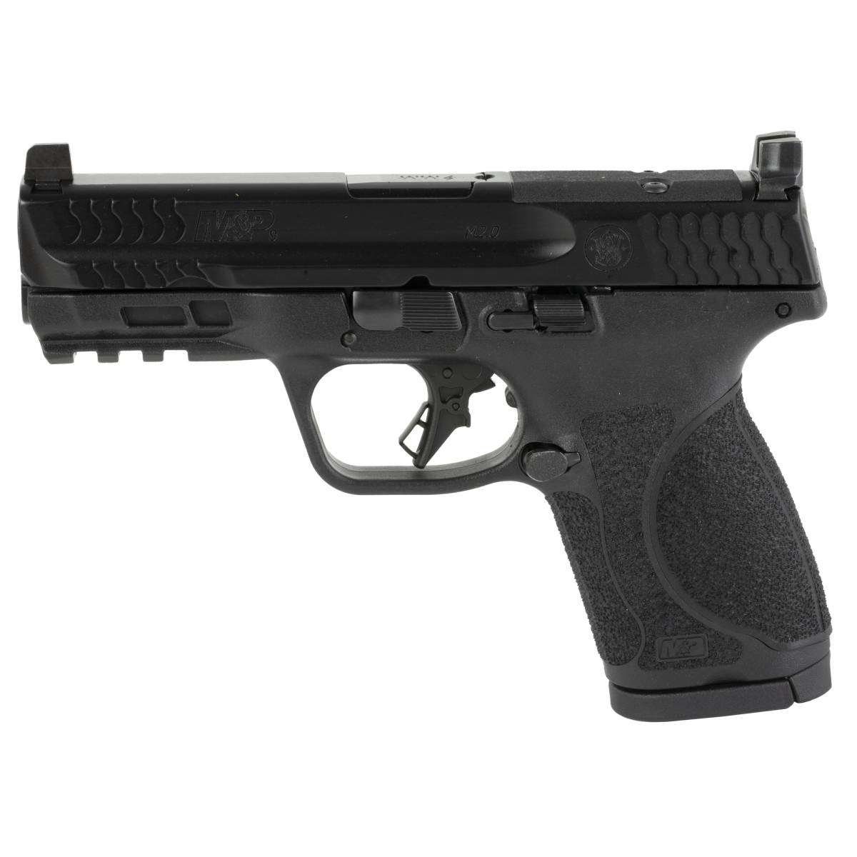 Smith & Wesson 13563 M&P M2.0 Compact 9mm Luger 15+1, 4” Black ...