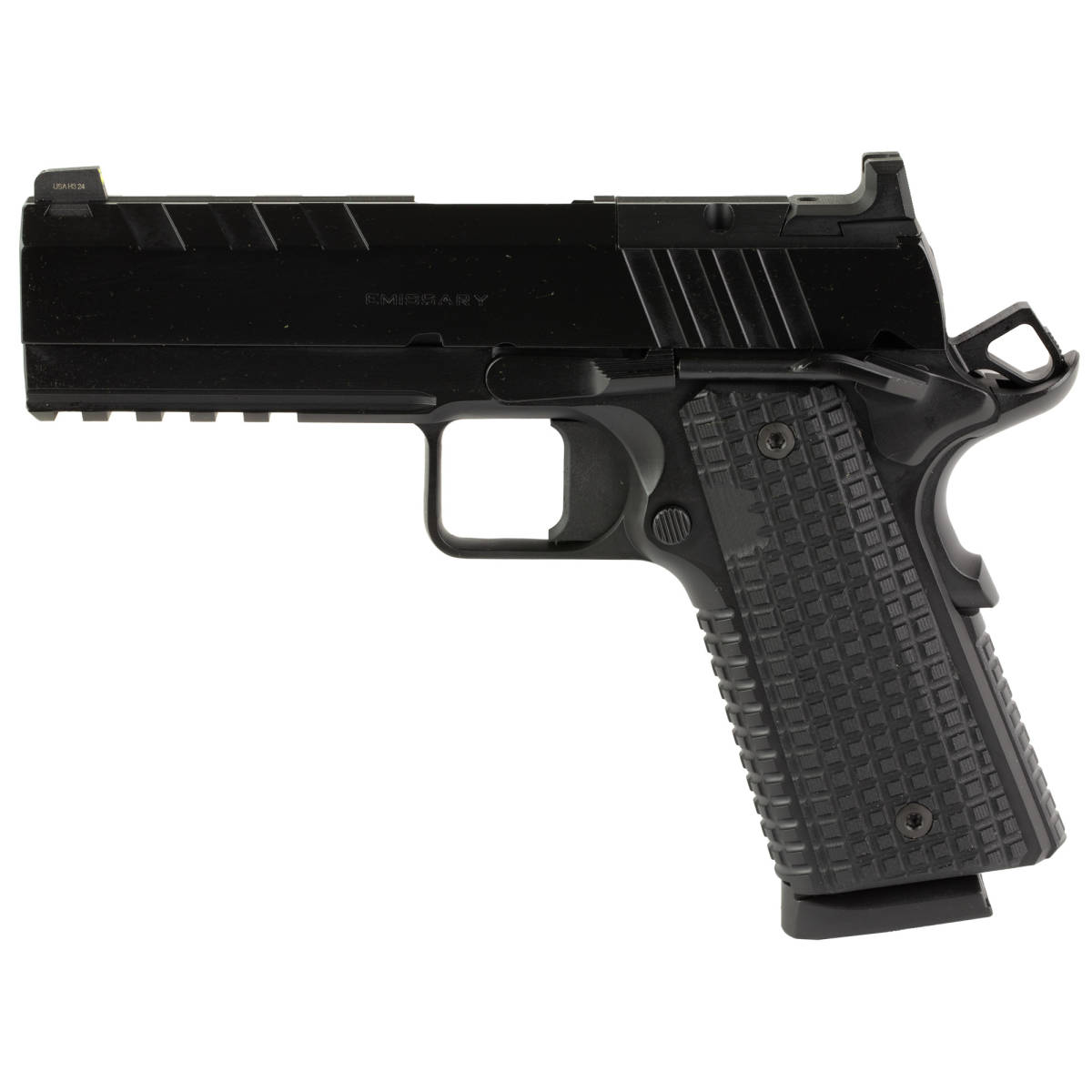 Springfield Armory PX9228LAOS 1911 Emissary 45 ACP 8+1 4.25” Stainless-img-1
