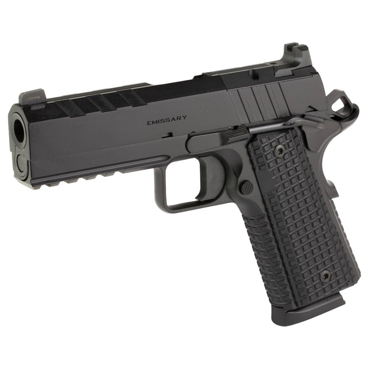 Springfield Armory PX9228LAOS 1911 Emissary 45 ACP 8+1 4.25” Stainless-img-3