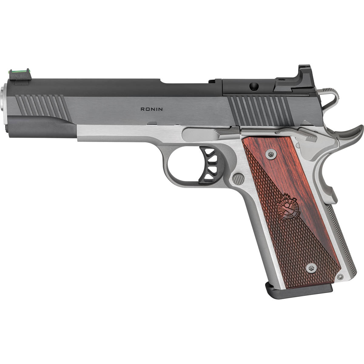 Springfield Armory 1911 Ronin Pistol 45 ACP 5" Stainless AOS NEW Optics...-img-1