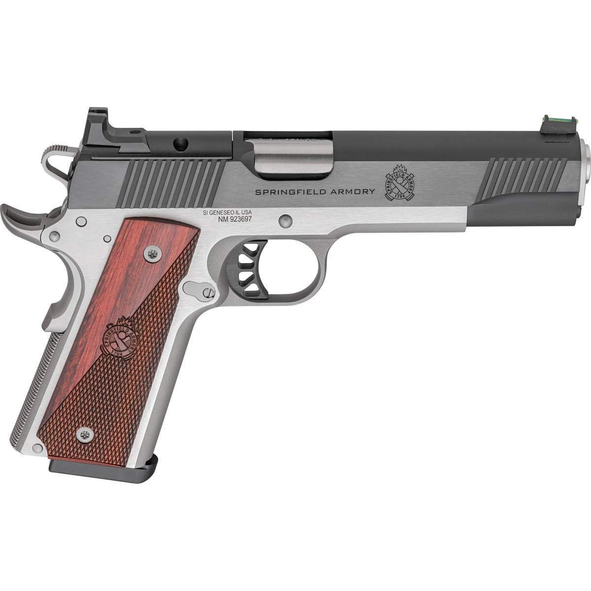 Springfield Armory 1911 Ronin Pistol 45 ACP 5" Stainless AOS NEW Optics...-img-2