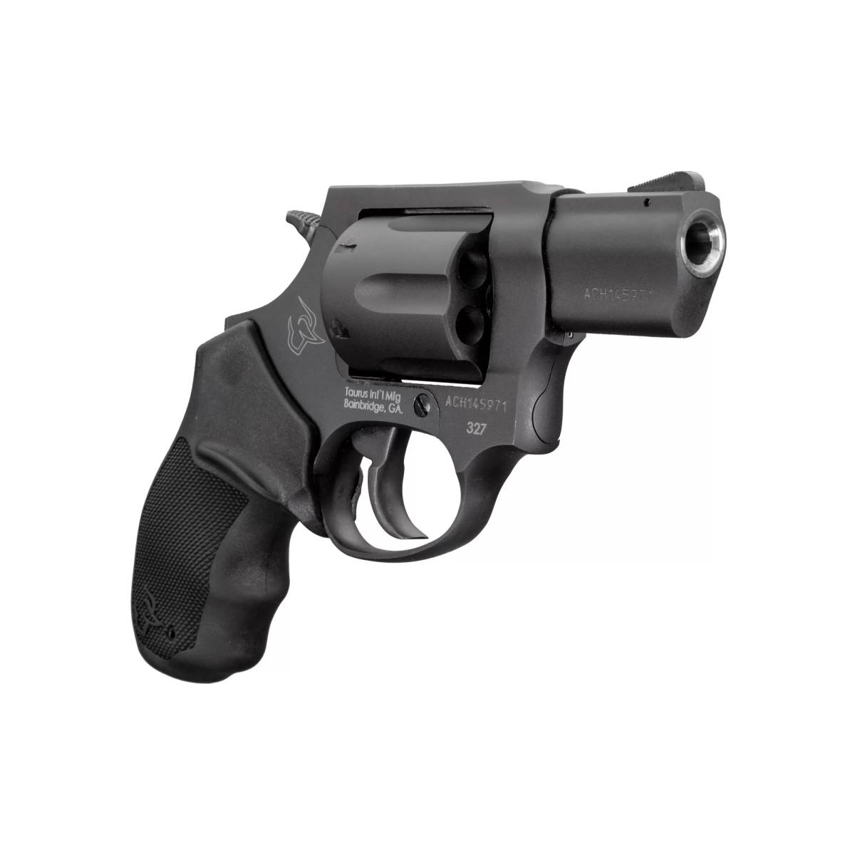 Taurus 232721 327 Small Frame Federal Mag 6rd 2” Matte Black Carbon...-img-3