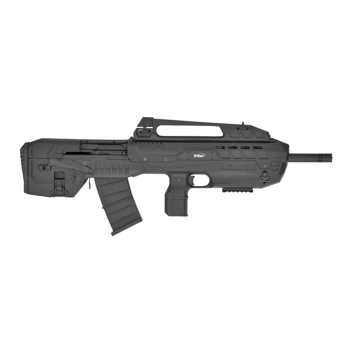 TriStar 25122 Compact Tactical 12 Gauge 3” 18.50” 5+1 (2) Black...-img-0