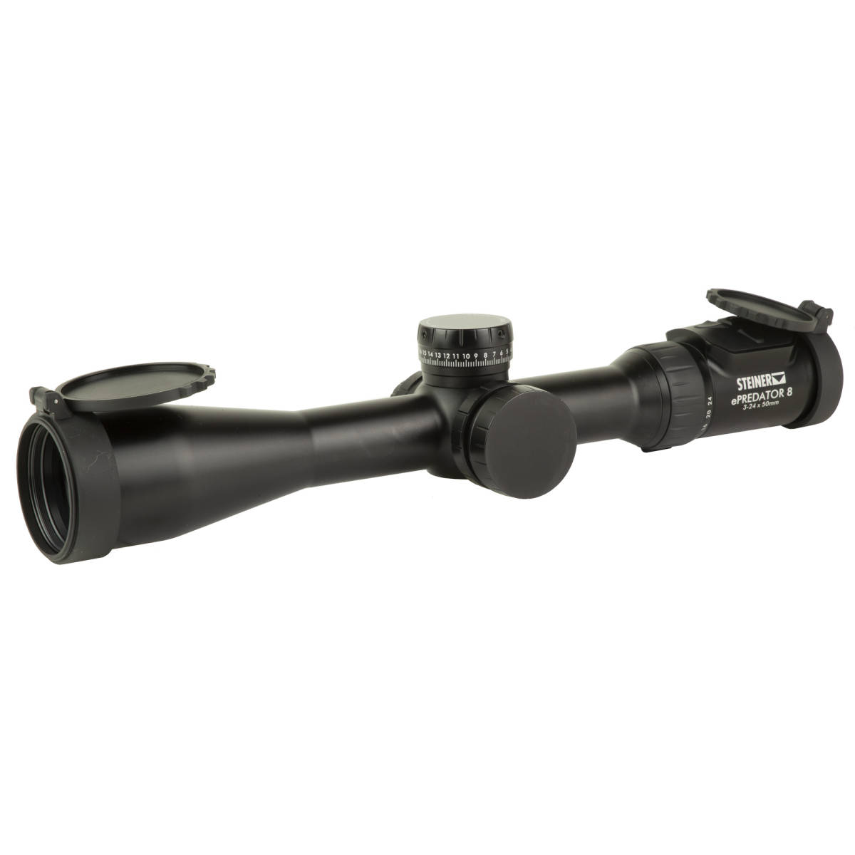 Steiner 3103 ePredator 8 Black 3-24x50mm, 34mm Tube Illuminated 4A-I...-img-1