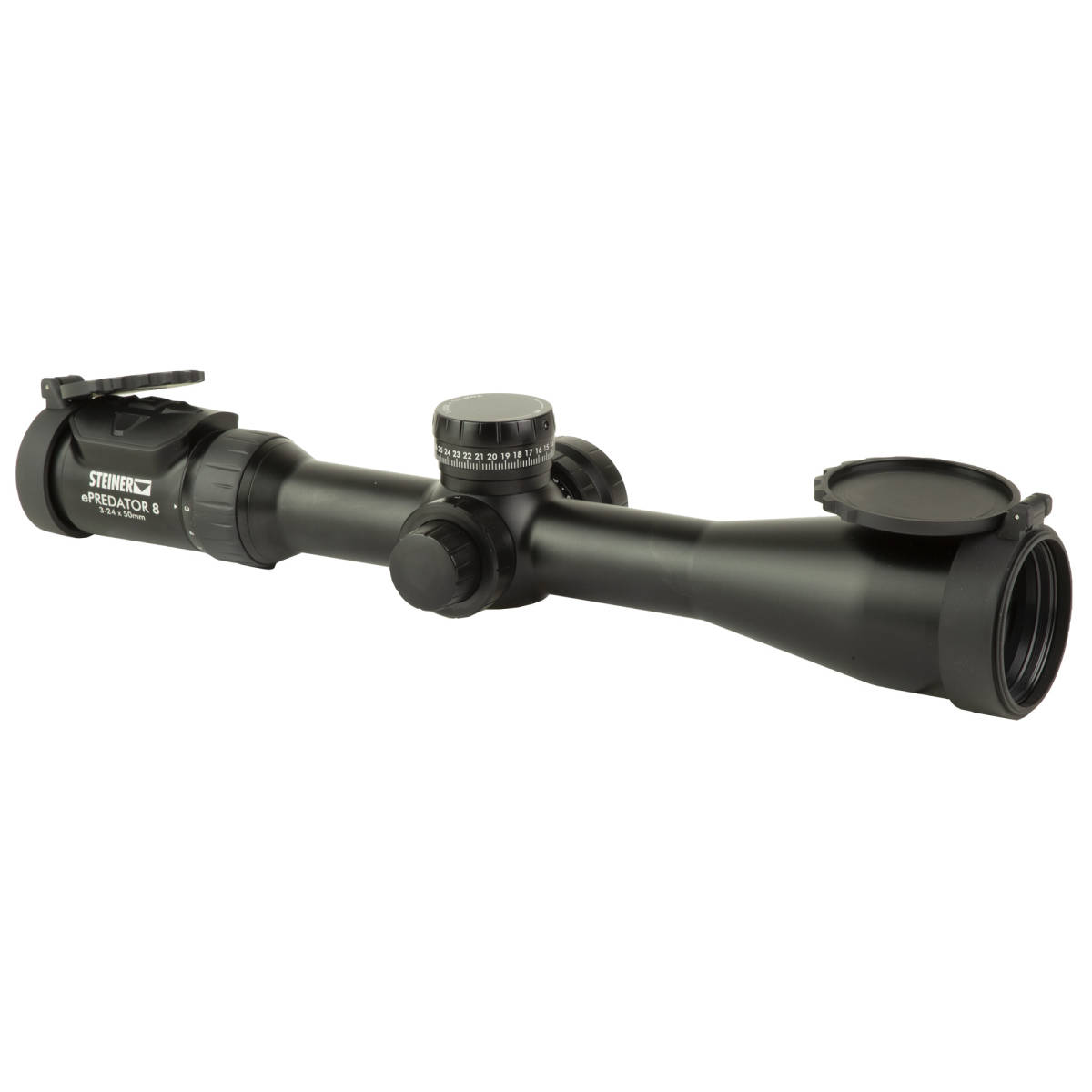 Steiner 3103 ePredator 8 Black 3-24x50mm, 34mm Tube Illuminated 4A-I...-img-2