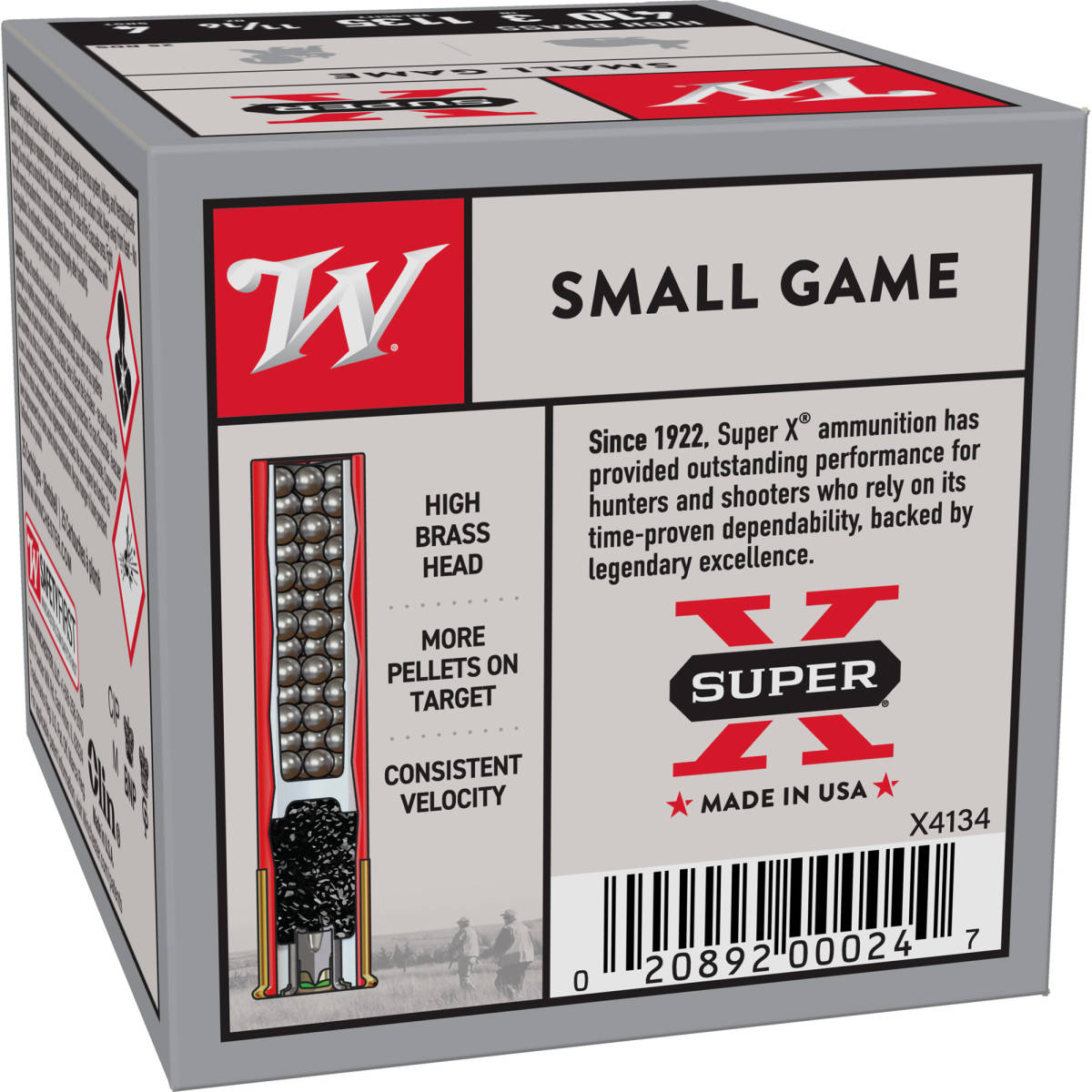 Winchester Ammo X4134 Super X Heavy Game Load High Brass 410Gauge 3”...-img-2