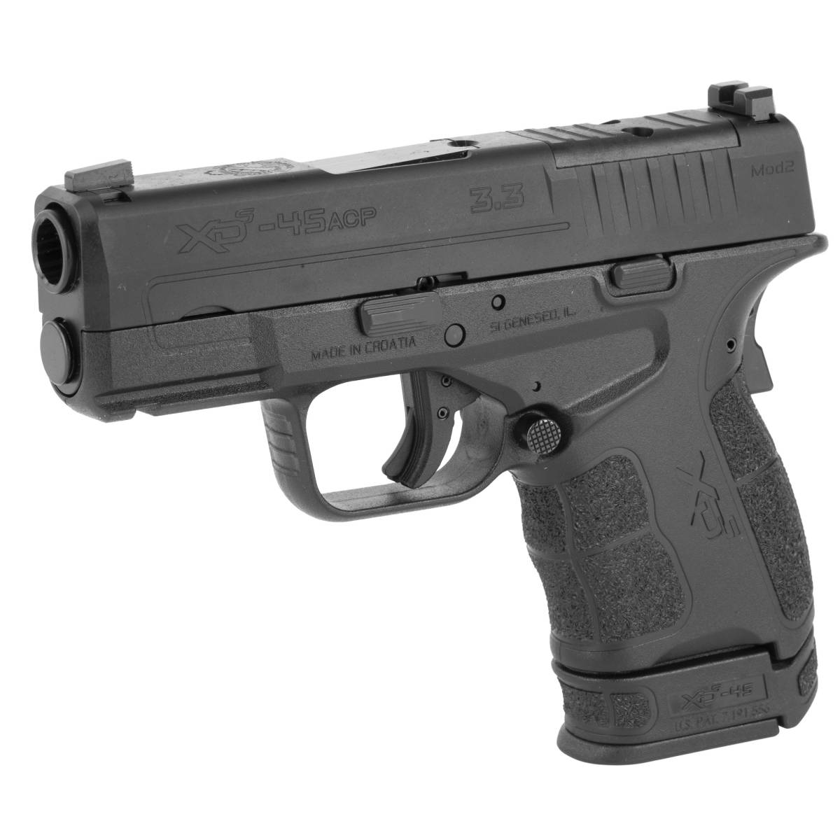 Springfield Armory XD-S Mod.2 Pistol 45 ACP 3.3” 5/6rd Black OSP NEW...-img-2
