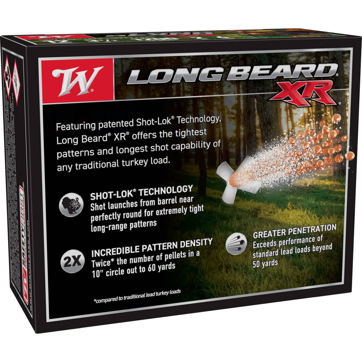 Winchester Ammo STLB12L5 Long Beard XR Shot-Lok 12Gauge 3.50” 2oz...-img-2