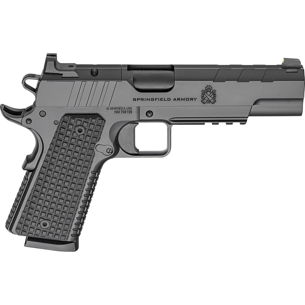 Springfield Armory 1911 Ronin Pistol 45 ACP 5" Stainless/Black AOS NEW...-img-2
