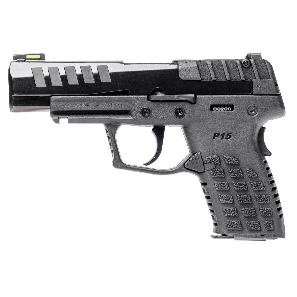 Kel-Tec P15BLKCA P15 *CA Compliant Compact Frame 9mm Luger 10+1 4”...-img-1