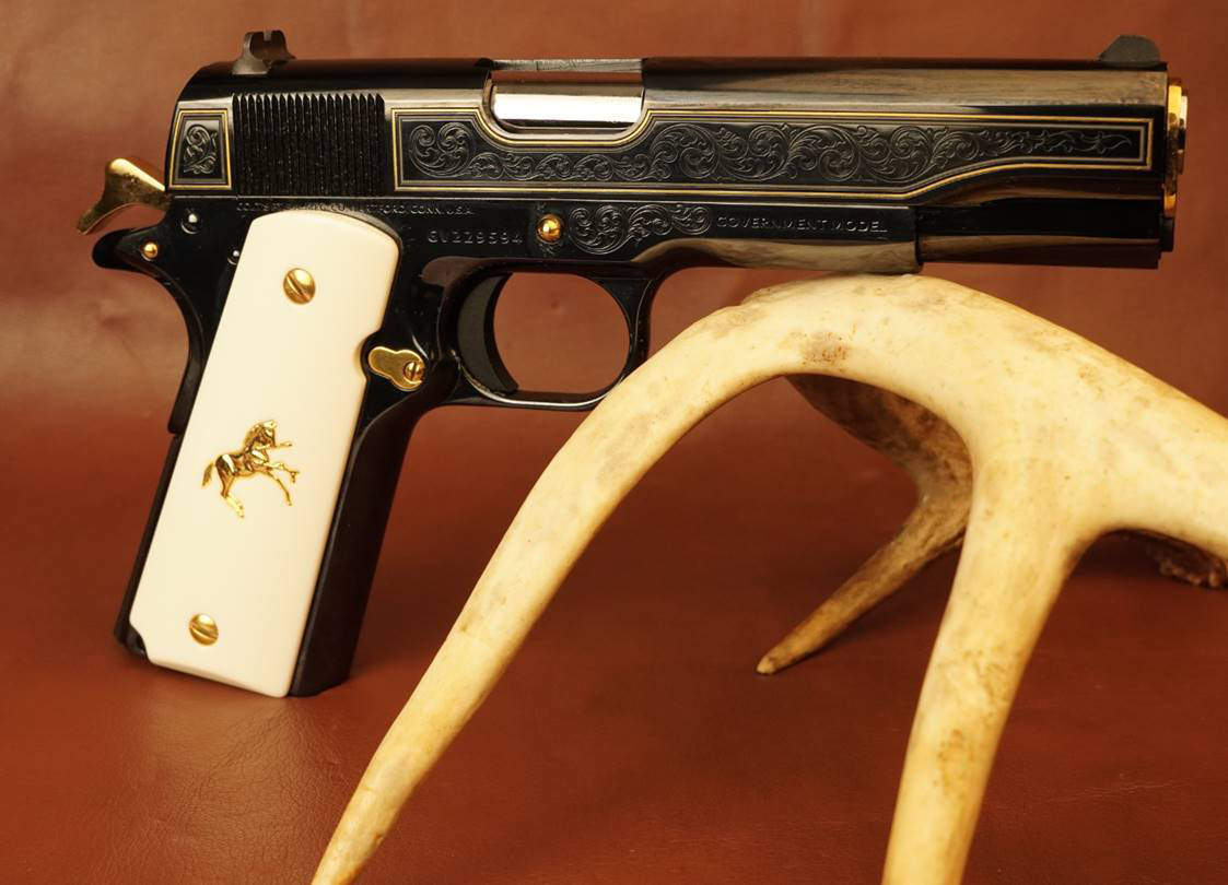 Colt Government 45 ACP Engraved O1911CLASSIC 151550026792-img-1