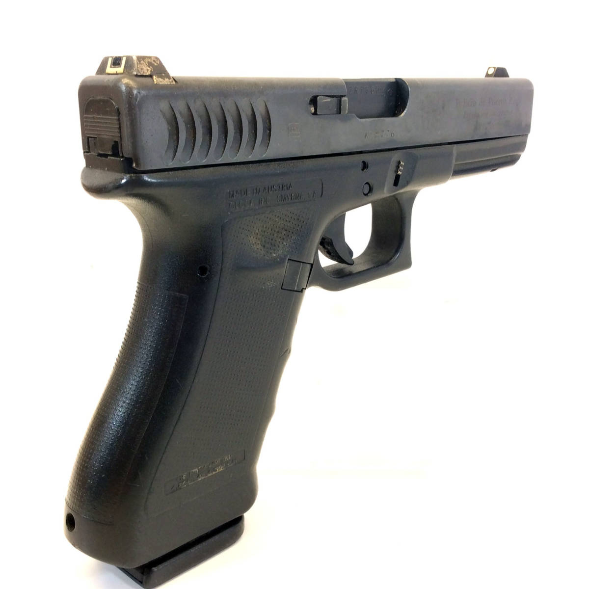 Glock 22 RTF2 .40 cal Fish Gill RARE Puerto Rico Police Crest - Semi ...