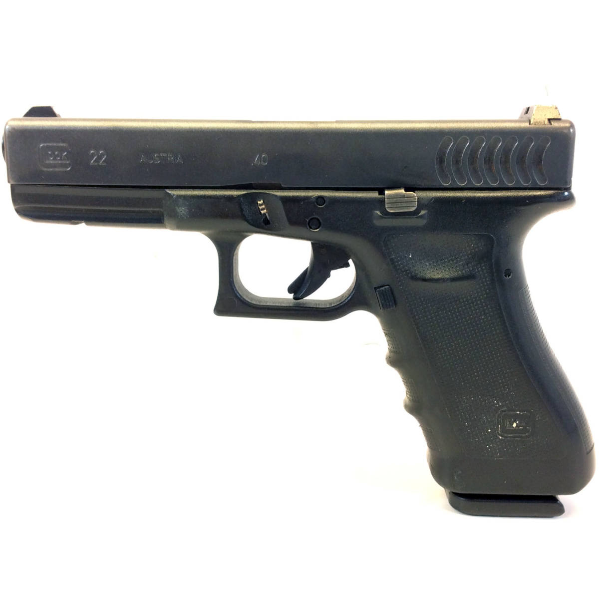 Glock 22 RTF2 .40 cal Fish Gill RARE Puerto Rico Police Crest - Semi ...