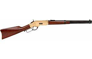 CIMARRON 1866 YELLOWBOY .38SP 19” SR CARBINE BRASS/BLUED-img-1