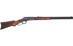 CIMARRON 1873 DELUXE .357/.38 24” OCTAGON CC/BLUED PG WALNUT-img-1