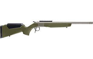 CVA SCOUT TD V2 450BM 22” STAINLESS/OD GREEN SYNTHETIC-img-1