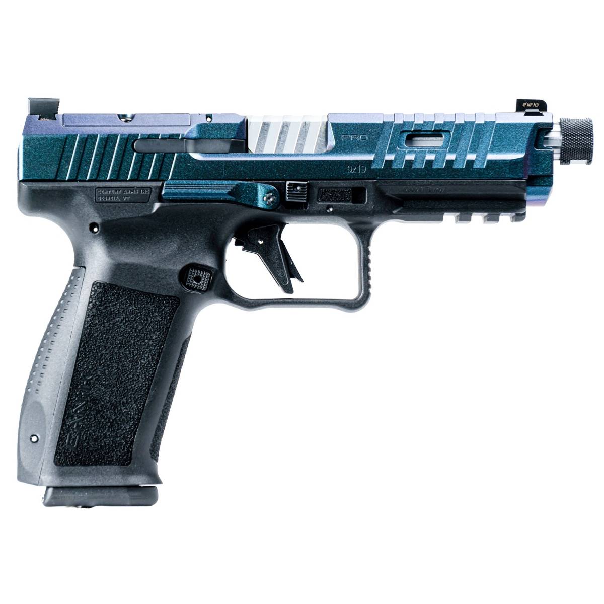 CIA HG8342SB-N METE SFT PRO 9MM 5 18R STGRY/BLK-img-1