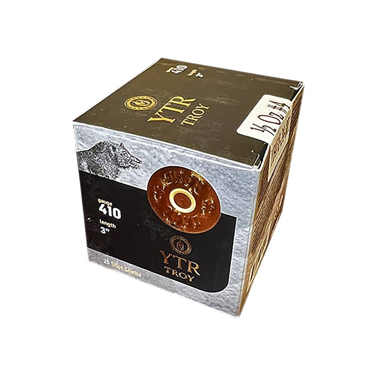 Troy 410 GA YTR Shotshells 3” #4 Shot 5/8oz 25rd-img-1