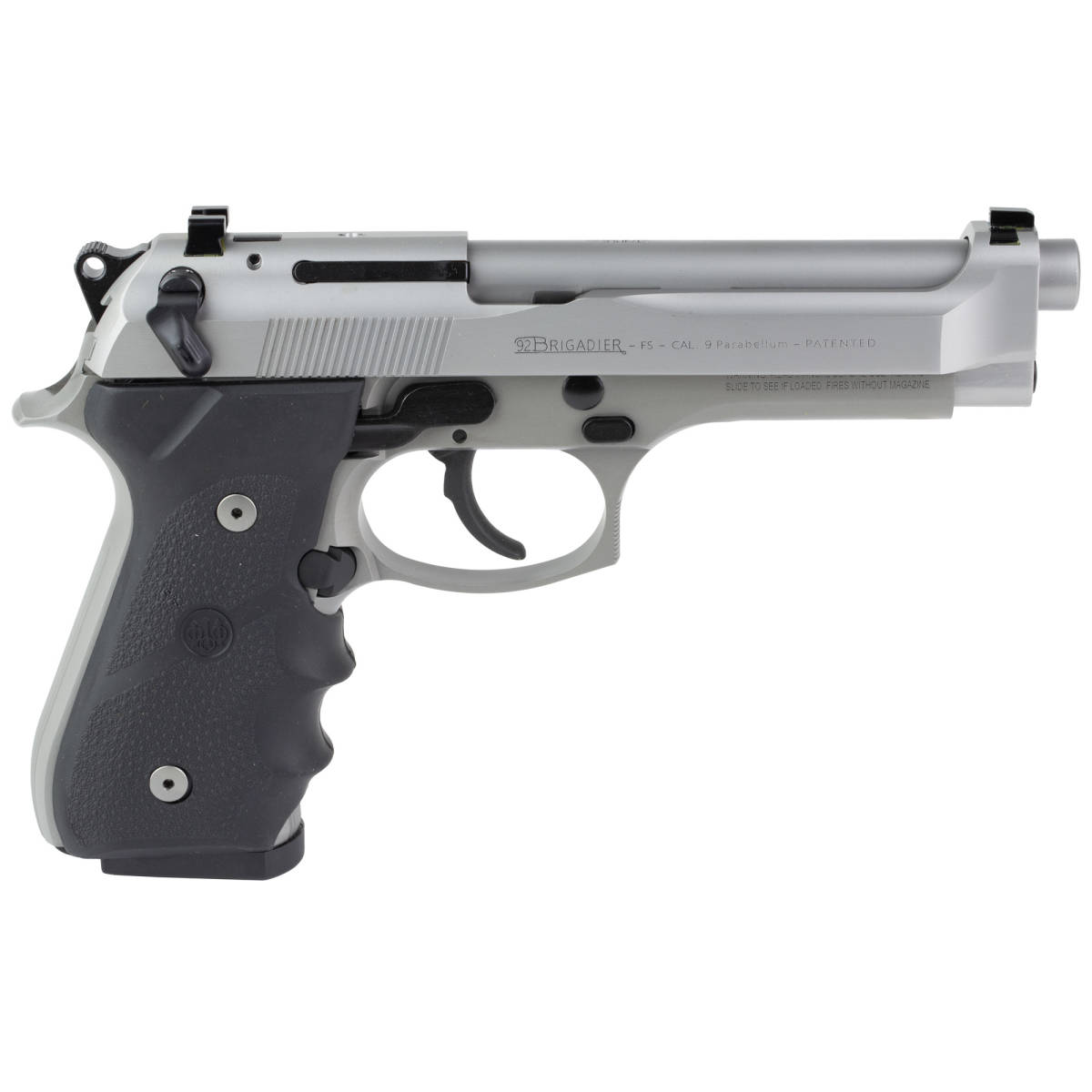 Beretta 92FS Magazine 9mm Luger 10rd Stainless Steel Black Factory OEM-img-2