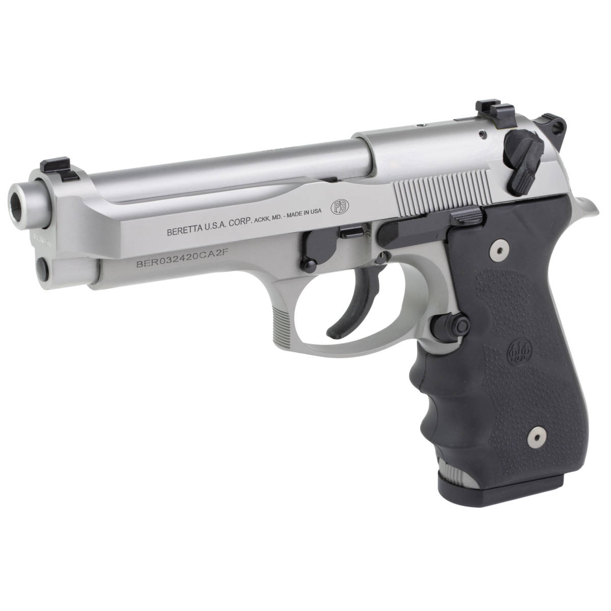 Beretta 92FS Magazine 9mm Luger 10rd Stainless Steel Black Factory OEM-img-3