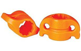 AMS BOWFISHING EVERGLIDE 5/16” SAFETY SLIDE KIT 2PK ORANGE-img-0
