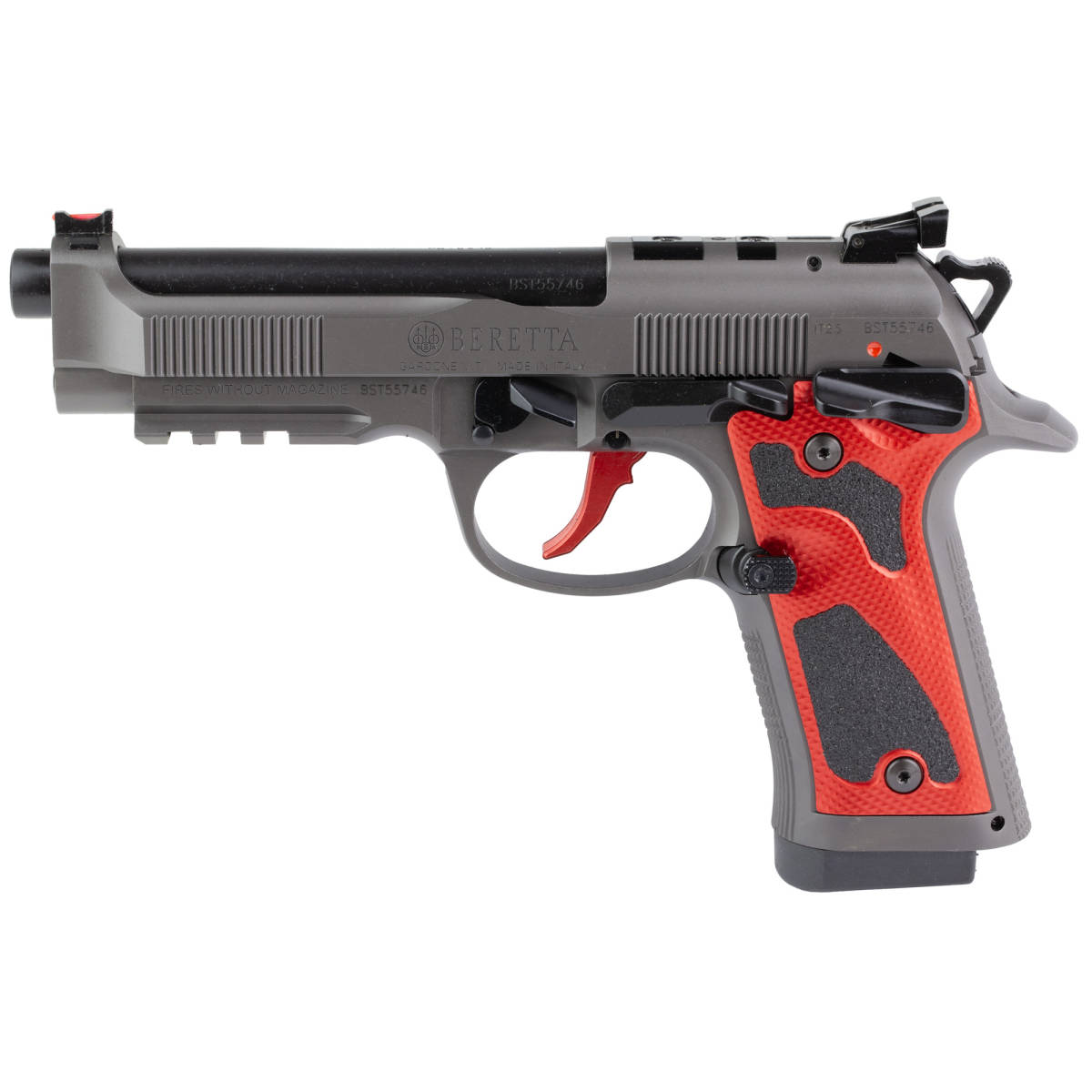 Beretta 92X Performance 9mm Luger 18rd Nistan/Gray Optic Ready NEW-img-0