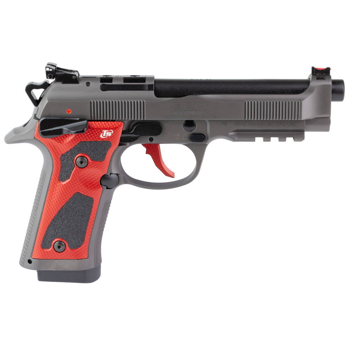 Beretta 92X Performance 9mm Luger 18rd Nistan/Gray Optic Ready NEW-img-1